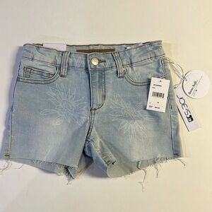 *Joe's jeans girls Leilani Sunflower Print Denim Short Size 10
